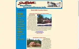 Blackhillsvacationhomes.info Screenshot 2024-04-25 20:46:32