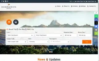 Hemingways-travel.com Screenshot 2024-04-23 16:06:43