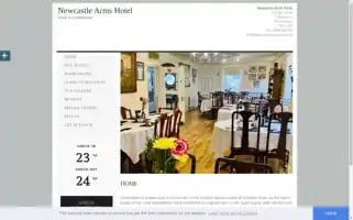 Newcastle-armshotel.co.uk Screenshot 2024-04-23 12:43:37