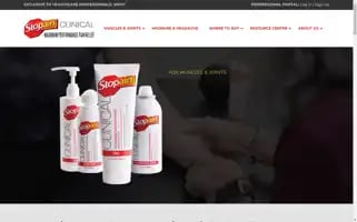 Stopainclinical.com Screenshot 2024-06-12 02:10:09