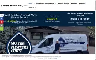 Waterheatersconcord.com Screenshot 2024-05-15 00:12:31