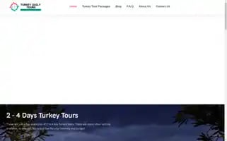 Turkeydailytours.com Screenshot 2024-04-17 10:24:10