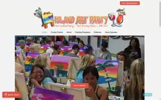 Islandartparty.com Screenshot 2024-05-12 11:03:27