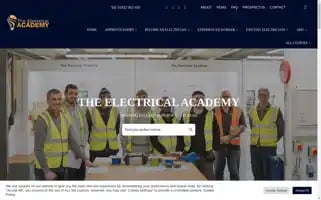 Theelectricalacademy.co.uk Screenshot 2024-06-27 09:33:32