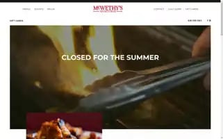 Mcwethyssportsbar.com Screenshot 2024-06-13 14:21:13