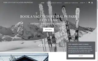 Parkcityutahvacationproperties.com Screenshot 2024-04-22 23:47:49