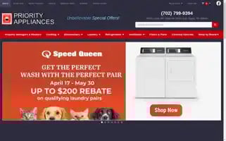 Priorityappliances.com Screenshot 2024-05-16 13:45:47