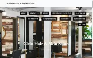 Cielohairandboutique.com Screenshot 2024-05-15 17:29:31