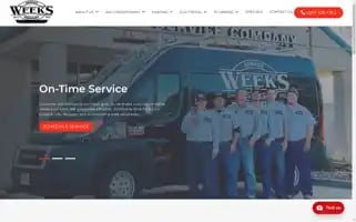 Weeksservicecompany.com Screenshot 2024-05-15 01:09:04