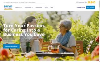 Briggshomecarefranchising.com Screenshot 2024-06-13 00:37:45