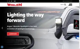 Whelen.com Screenshot 2024-06-26 09:54:22