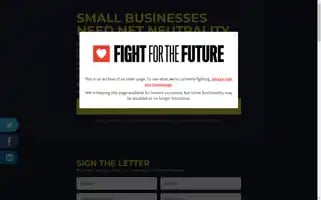 Businessesfornetneutrality.com Screenshot 2024-07-07 22:32:06