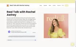 Rachelawtreypodcast.com Screenshot 2024-07-04 09:57:29