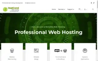 Hostcoral.com Screenshot 2024-06-26 03:23:25