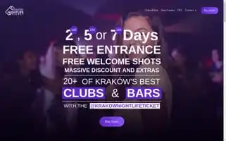 Krakownightlifeticket.com Screenshot 2024-04-25 21:58:48