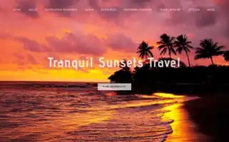 Tranquilsunsetstravel.com Screenshot 2024-04-18 07:04:38