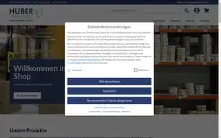 Huber-onlineshop.de Screenshot 2024-05-28 02:39:03
