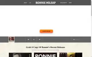 Ronniemilsap.com Screenshot 2024-07-01 10:56:01