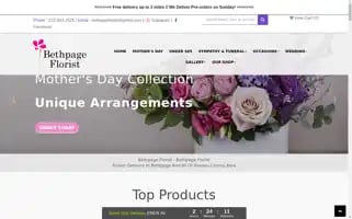 Bethpageflorist.com Screenshot 2024-05-08 18:35:52