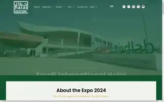 Saudihalalexpo.com Screenshot 2024-07-04 19:07:56