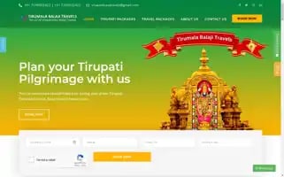 Tirupatibalajidarshantravels.com Screenshot 2024-04-18 14:12:50