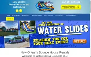 Waterslidesandbouncers.com Screenshot 2024-05-15 00:17:49
