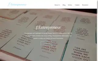 F-entrepreneur.com Screenshot 2024-07-04 23:50:00