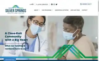 Silverspringshcc.com Screenshot 2024-07-06 01:52:28