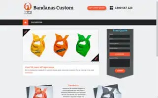 Bandanascustom.com.au Screenshot 2024-06-13 11:23:13