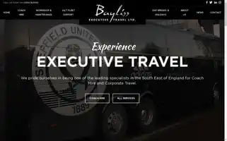 Baylissexecutivetravel.co.uk Screenshot 2024-04-17 17:41:16