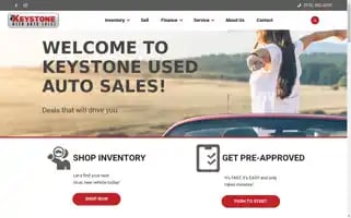 Keystoneusedautosales.com Screenshot 2024-05-16 04:25:24