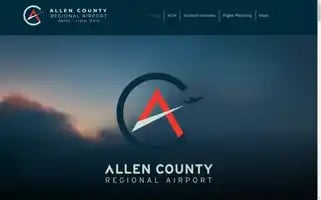 Allencountyairport.com Screenshot 2024-07-06 13:49:32