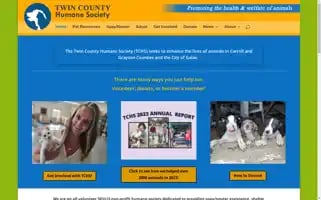Twincountyhumanesociety.org Screenshot 2024-07-01 11:30:33