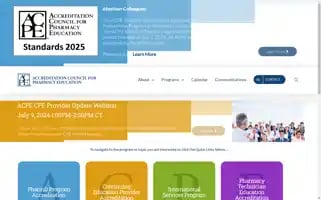 Acpe-accredit.org Screenshot 2024-07-06 16:22:20