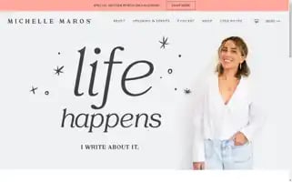 Michellemaros.com Screenshot 2024-07-01 23:58:57