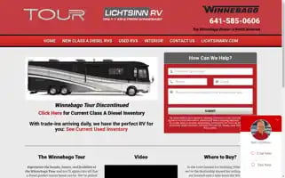 Winnebagotourmotorhome.com Screenshot 2024-04-24 08:59:26