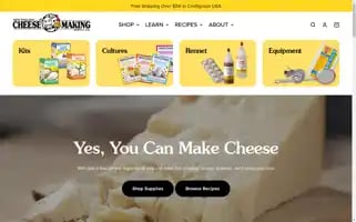 Cheesemaking.com Screenshot 2024-05-04 03:49:15