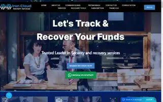 Ironcloudreclaimservice.com Screenshot 2024-05-29 09:59:11