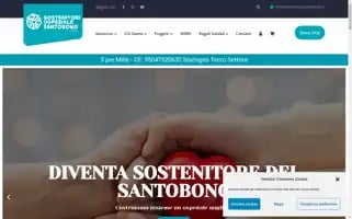 Sostenitorisantobono.it Screenshot 2024-07-01 06:18:42