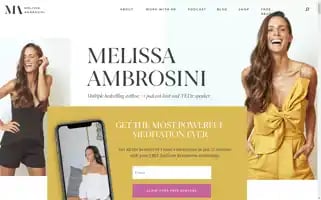 Melissaambrosini.com Screenshot 2024-07-04 10:49:27