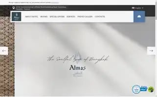 Almashotelbangkok.com Screenshot 2024-04-26 03:48:13