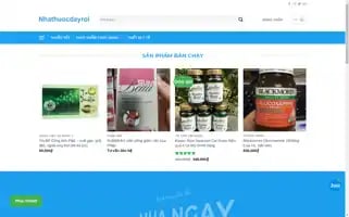Nhathuocdayroi.com Screenshot 2024-05-21 23:22:03