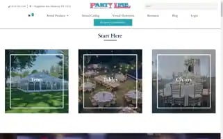 Partylinerentals.com Screenshot 2024-06-12 08:53:05