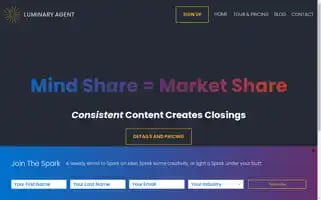 Luminaryagent.com Screenshot 2024-05-12 19:24:36