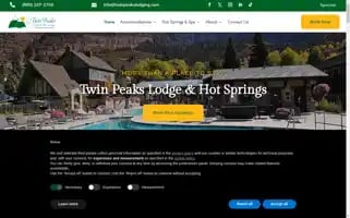 Twinpeakslodging.com Screenshot 2024-06-30 16:10:08