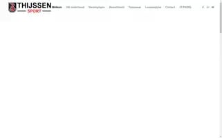 Thijssensport.nl Screenshot 2024-07-02 13:08:24