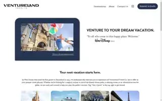 Venturelandtravel.com Screenshot 2024-04-24 09:58:41