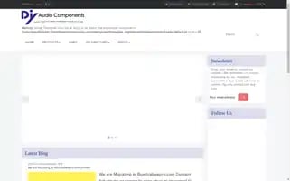 Diyaudiocomponents.com Screenshot 2024-07-10 03:41:12