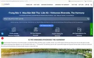 Vinhomesriverside.net.vn Screenshot 2024-06-25 03:52:08