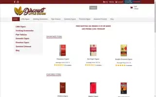 Discountlittlecigars.com Screenshot 2024-05-09 10:30:05